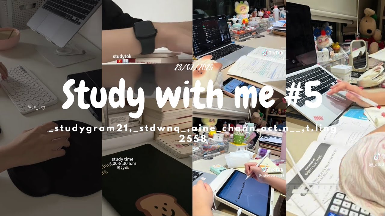 Study Vlog #5 Tổng hợp study #3 and #4 | tb317