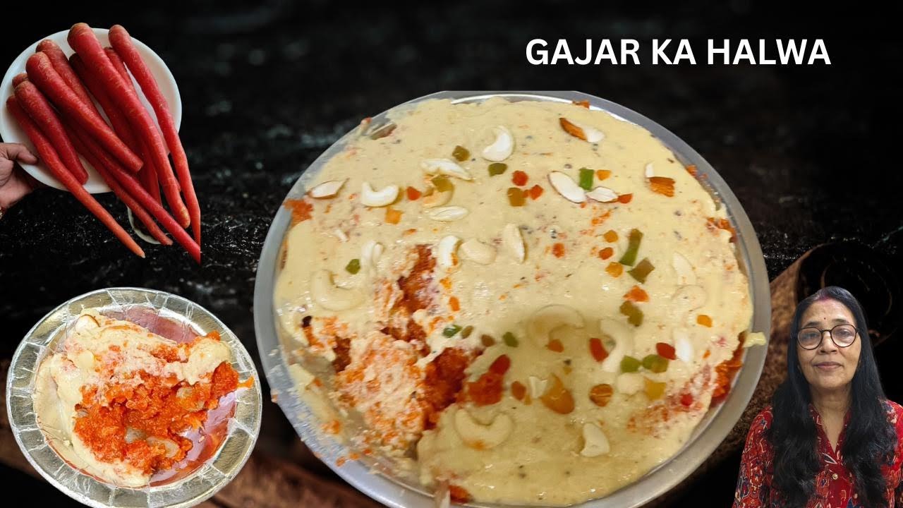  Sirf 1 Trick ✨ Bina Ghise Gajar Ka Halwa|Easy Halwai Style Gajar Halwa