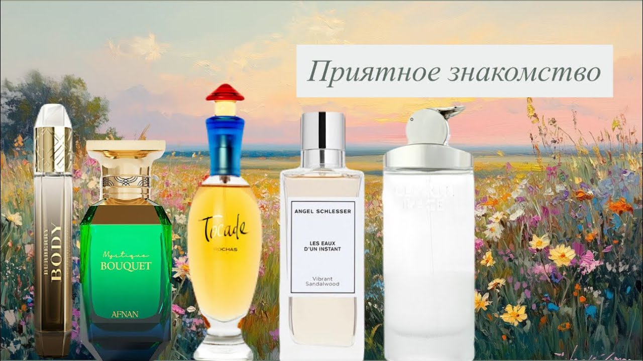 Ароматы на любой вкус 💕 от бюджета до снятостей 😊 Angel Schlesser, Burberry Body, Afnan, Cerutti.