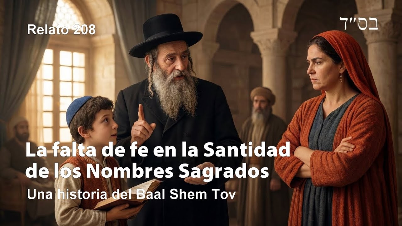 La falta de fe en la santidad de los Nombres Sagrados - una historia del Baal Shem Tov 