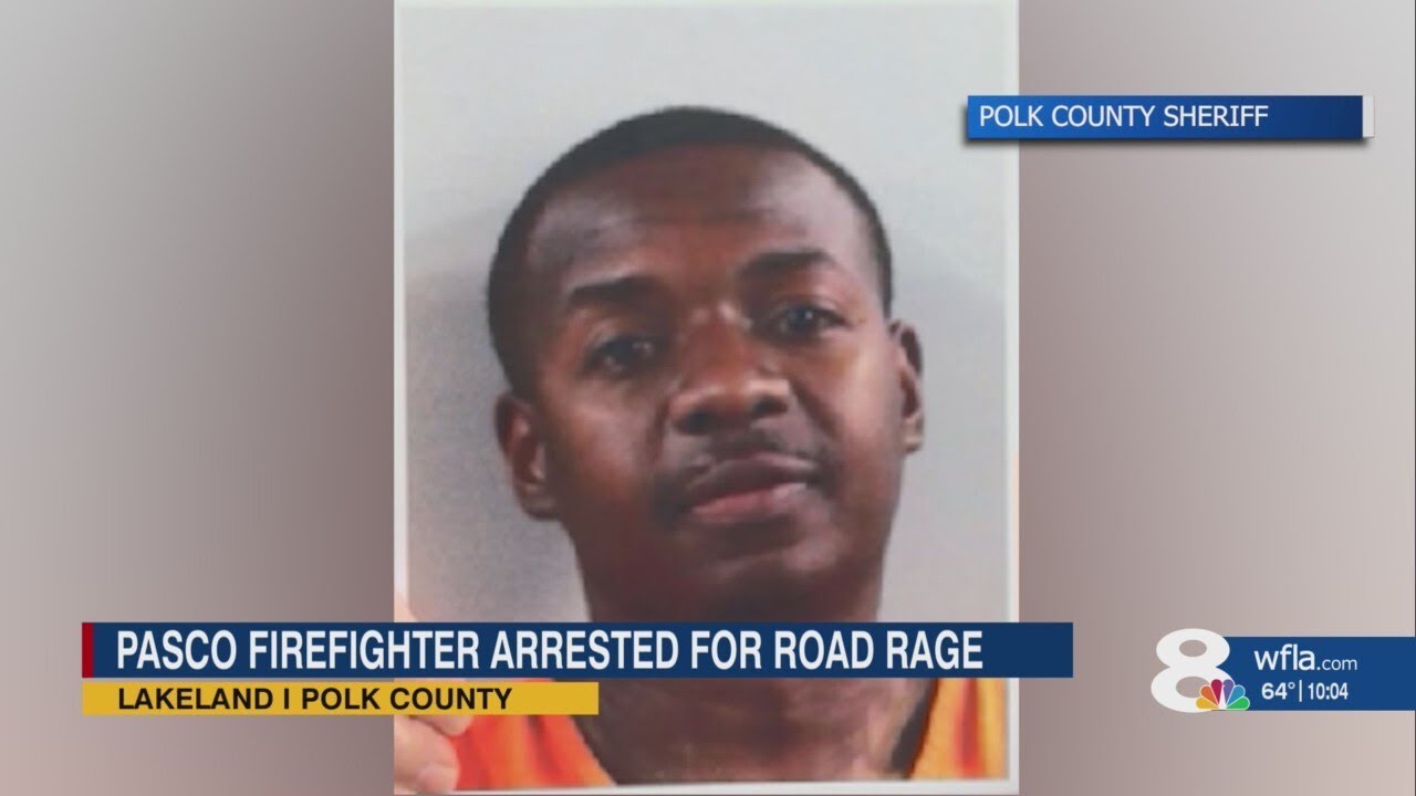 Pasco fighter arrested for flashing gun during road rage incident in Polk County