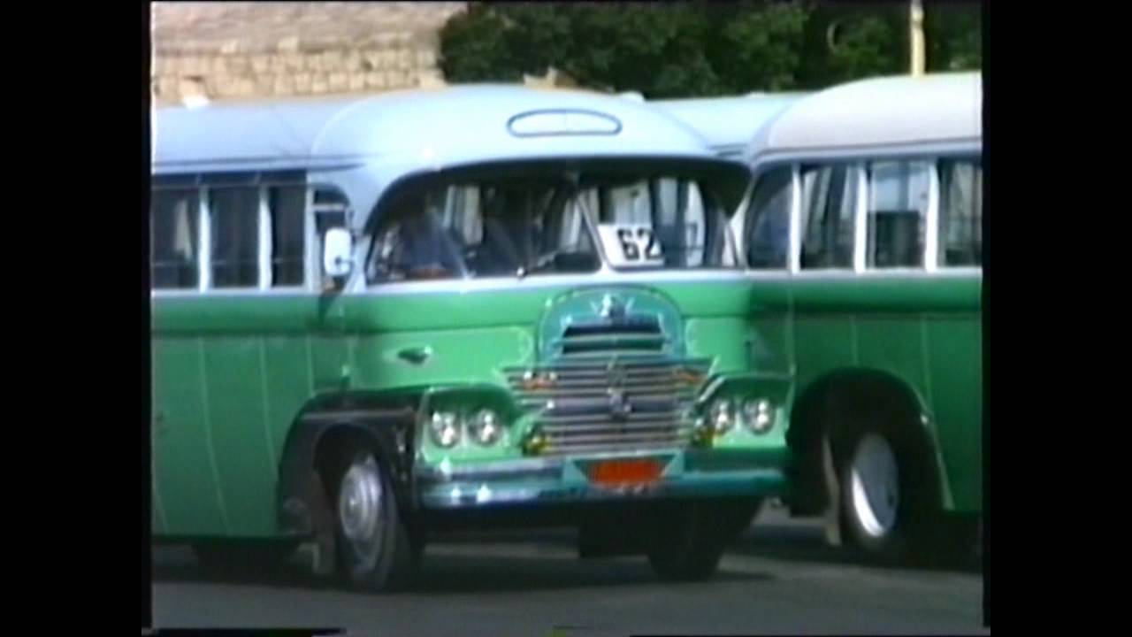 Old British Buses on Malta October 1986