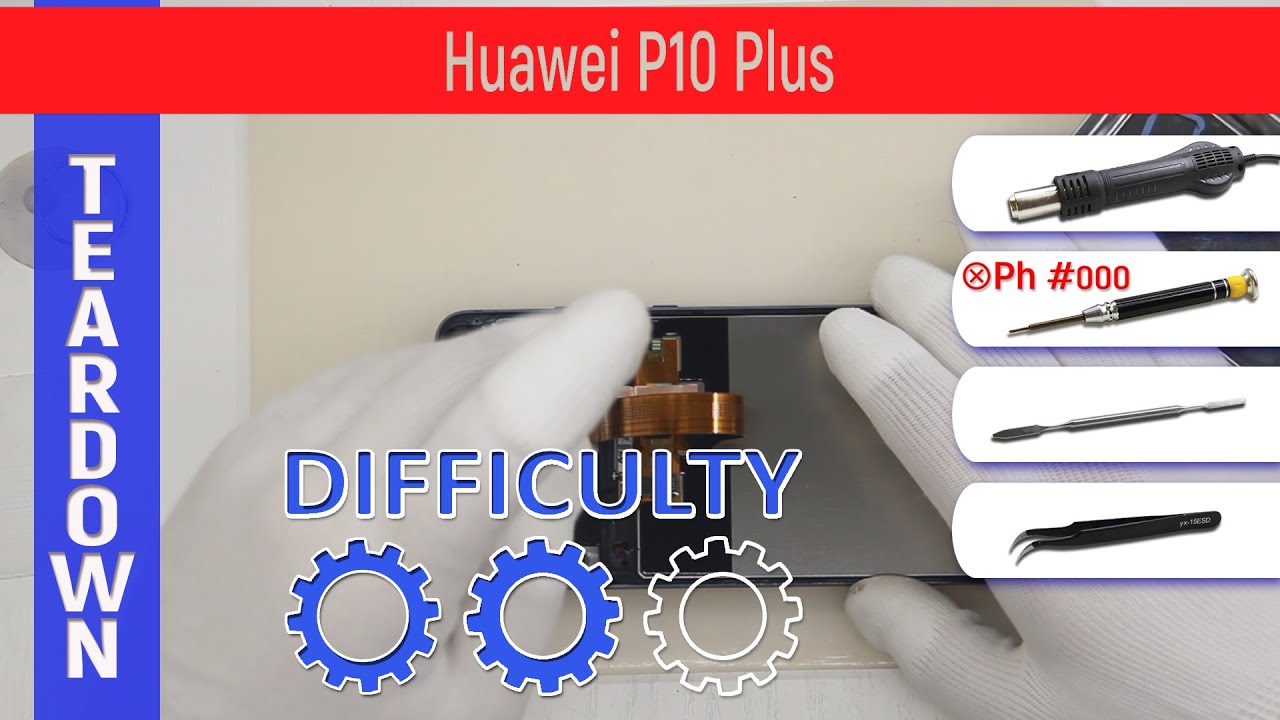 Как разобрать 📱 Huawei Honor View 10 Разборка и ремонт