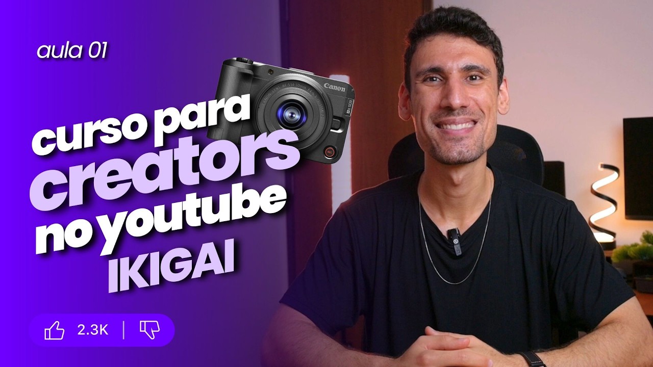 Aula 01: Como Escolher seu Nicho com a Técnica IKIGAI (Curso para Creators)
