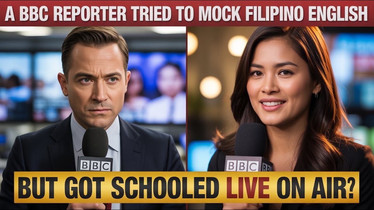 A BBC Reporter Tried to Mock Filipino English — But Got Schooled Live on Air