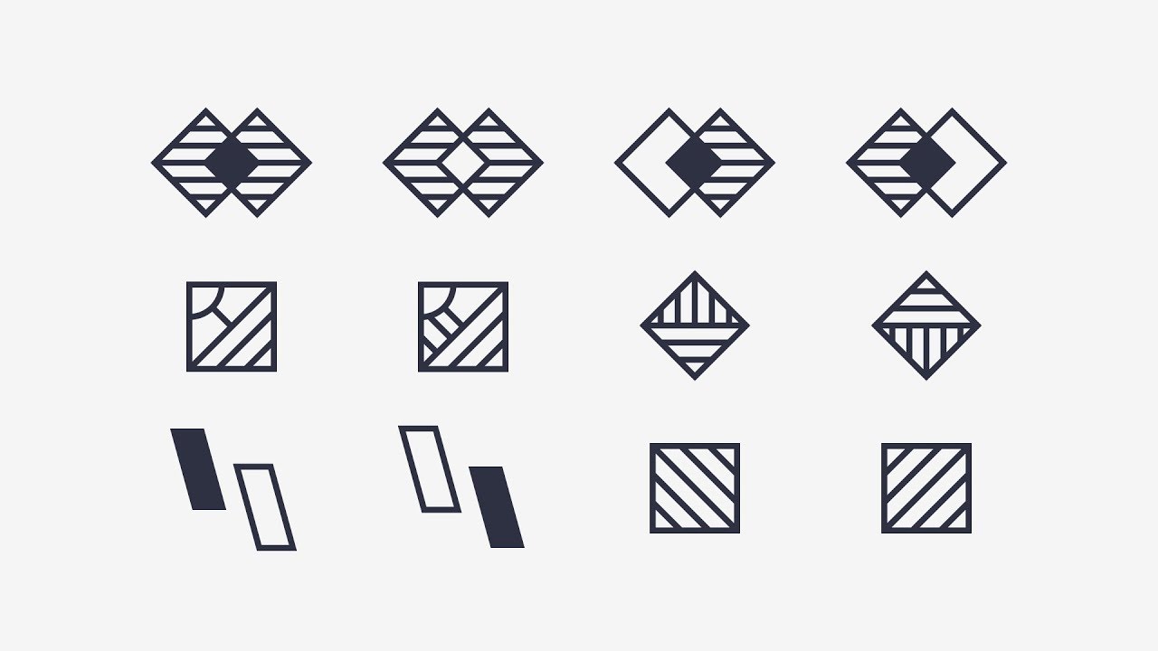 Ep.17 : Design a Geometric Logo #dailylogochallenge