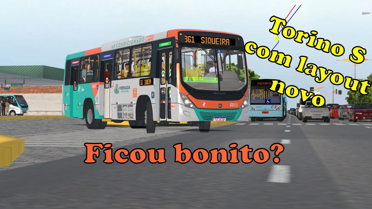 [PROTON BUS SIMULATOR] Rodando na linha 361 Siqueira x Parangaba