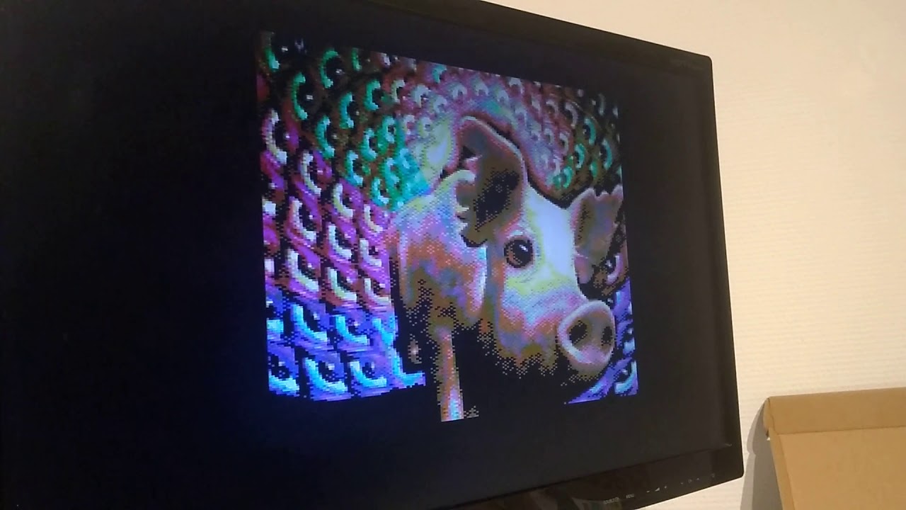 Commodore64 + RetroTink 2X Mini + FastLoader/PI-1541