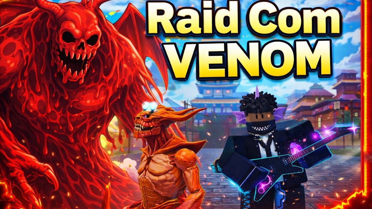 ESSA &Eacute; A MELHOR FRUTA PARA FAZER RAID NO KING LEGACY? (BUILD DE VENOM V2 PARA RAID)