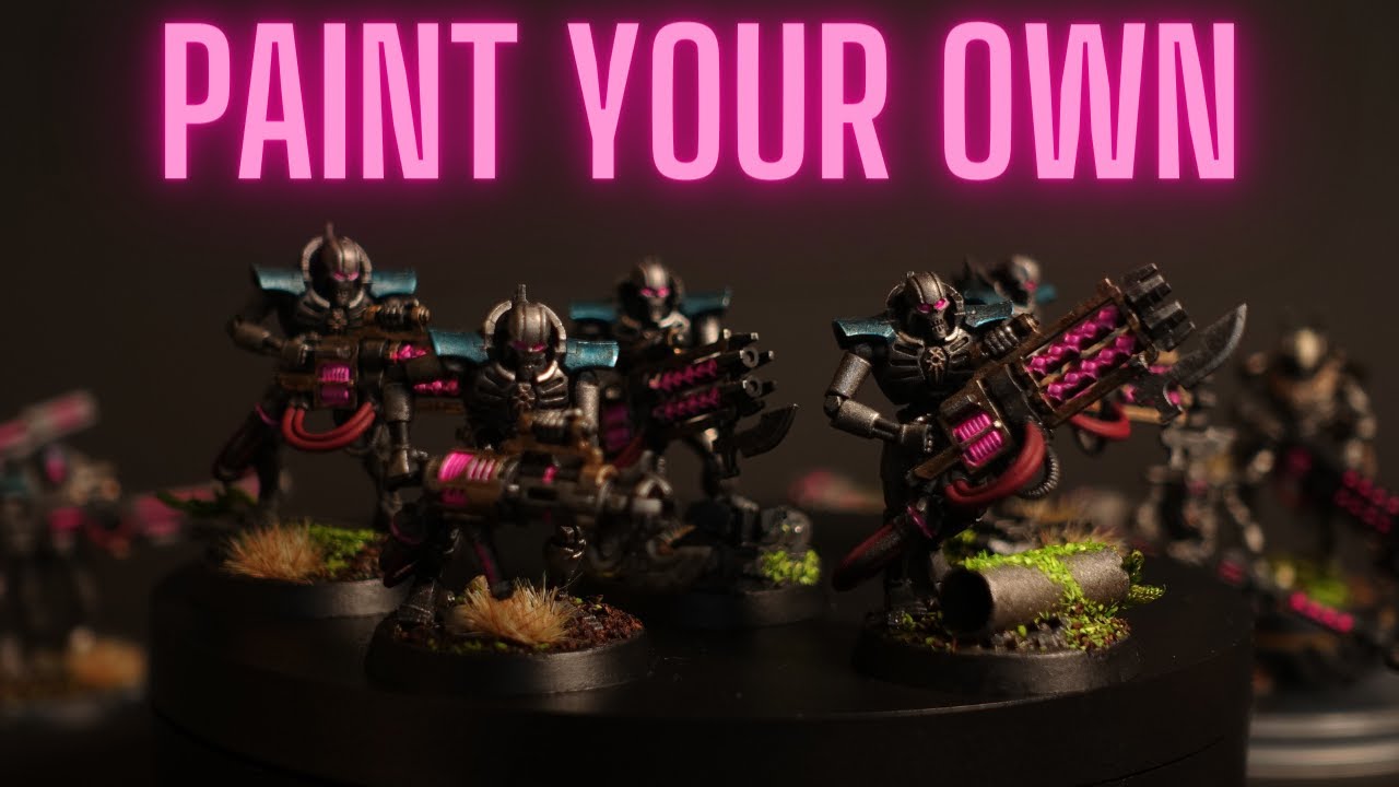 Speedpaint GRIMDARK Necrons