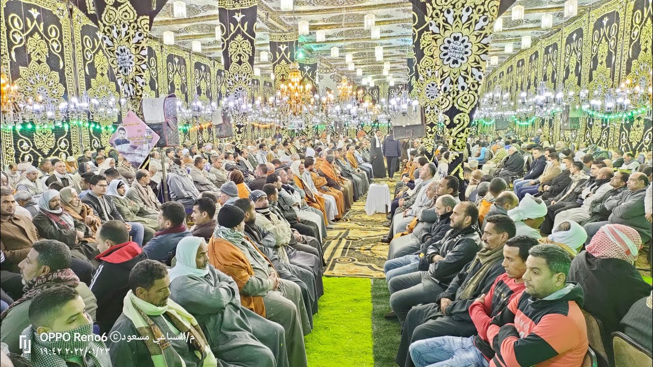 الشيخ محمود صابر عزاء الحاج جبر السيد رزق قرية ششتا زفتي غربية ربع الختام ٢٣/١/٢٠٢٢
