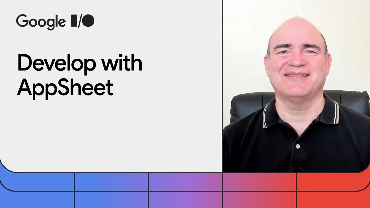 No code apps with AppSheet and Google Cloud AI