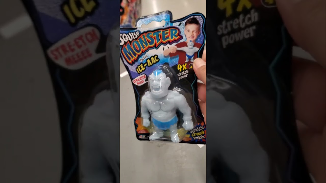 Squishy Monster Pocket ICE-AAC #satisfying #shorts #amazing #short #yearofyou #asmr #toys #Squishy