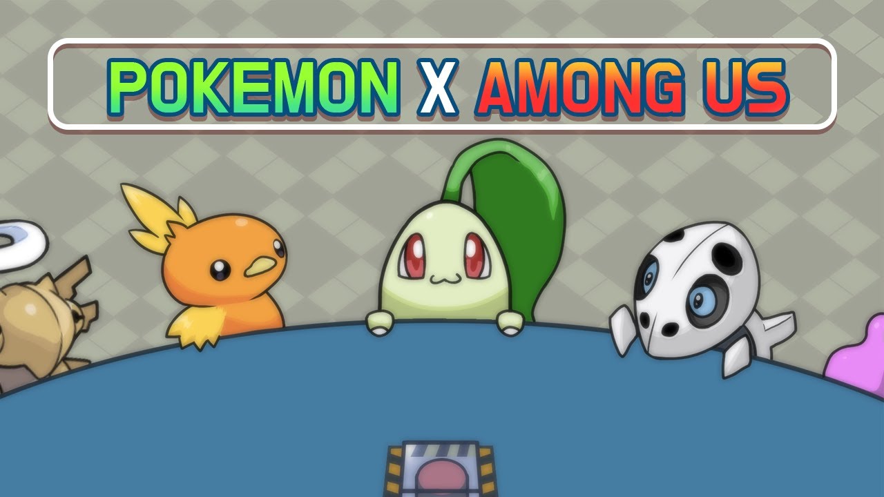 포켓몬스터 X 어몽어스 ( Pokemon X Among Us animation ) CC ENG