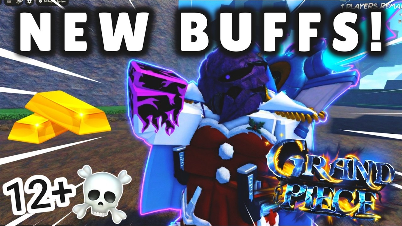 [GPO] THE NEW GOLD BUFFS ARE CRAZY IN BATTLE ROYALE!?