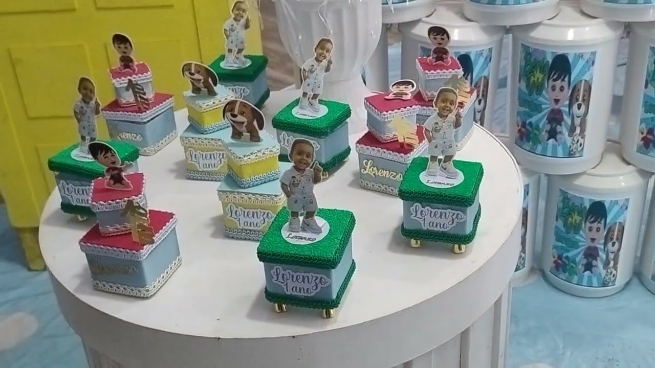 Garçom Daniel: Aniversário 1 ano Bento e Totó PT1