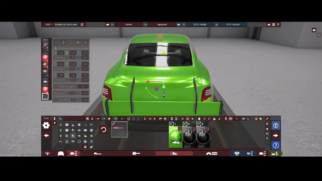 Criei o carro de corrida GT pela primeira vez! automation parte 10!