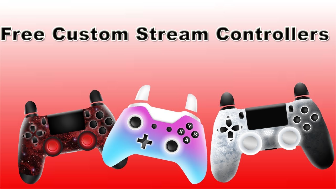 How To Get a Free Custom obs Stream Controller Overlay (Gamepad Viewer Free custom Skins)