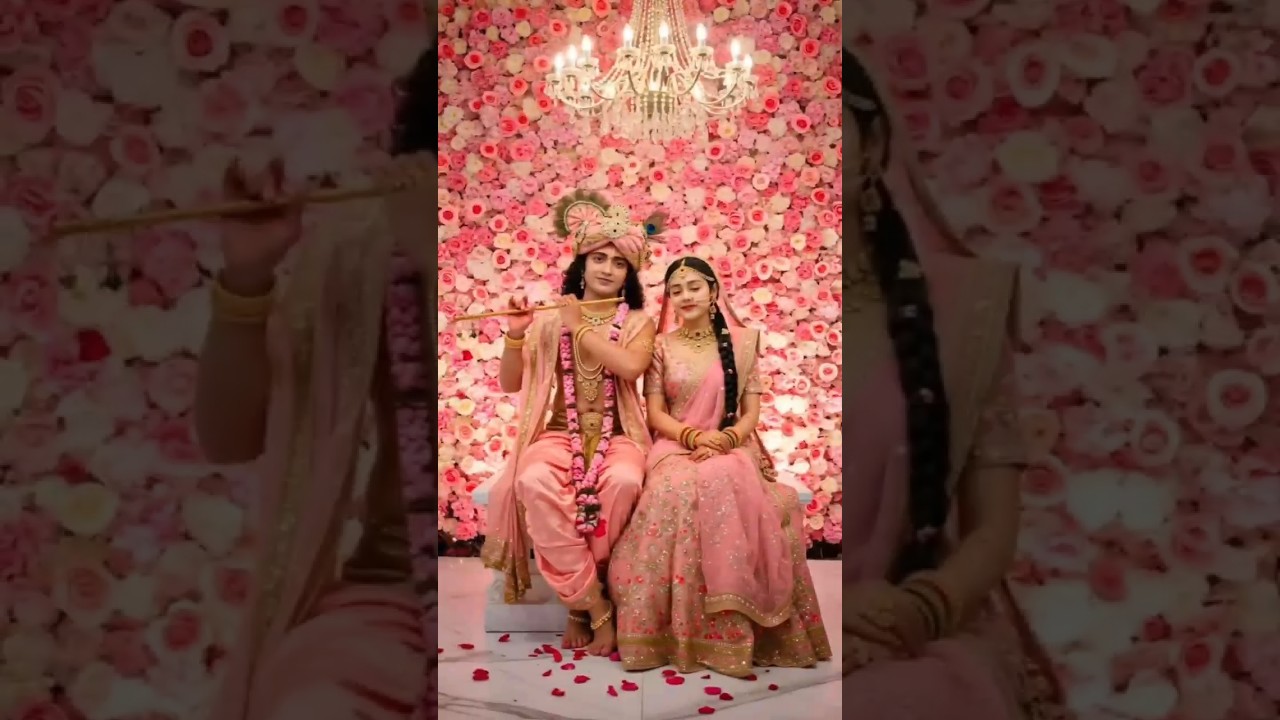 radhe Krishnaa ki love story 🌹😘#radhakrishna #lovestory