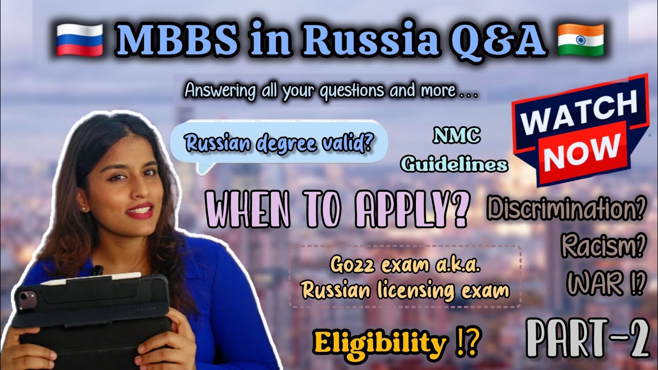 MBBS in Russia Q&A 🇷🇺 | Discrimination, Jobs, NMC, WAR, Russian License (Part 2) @Dr.KomalGupta