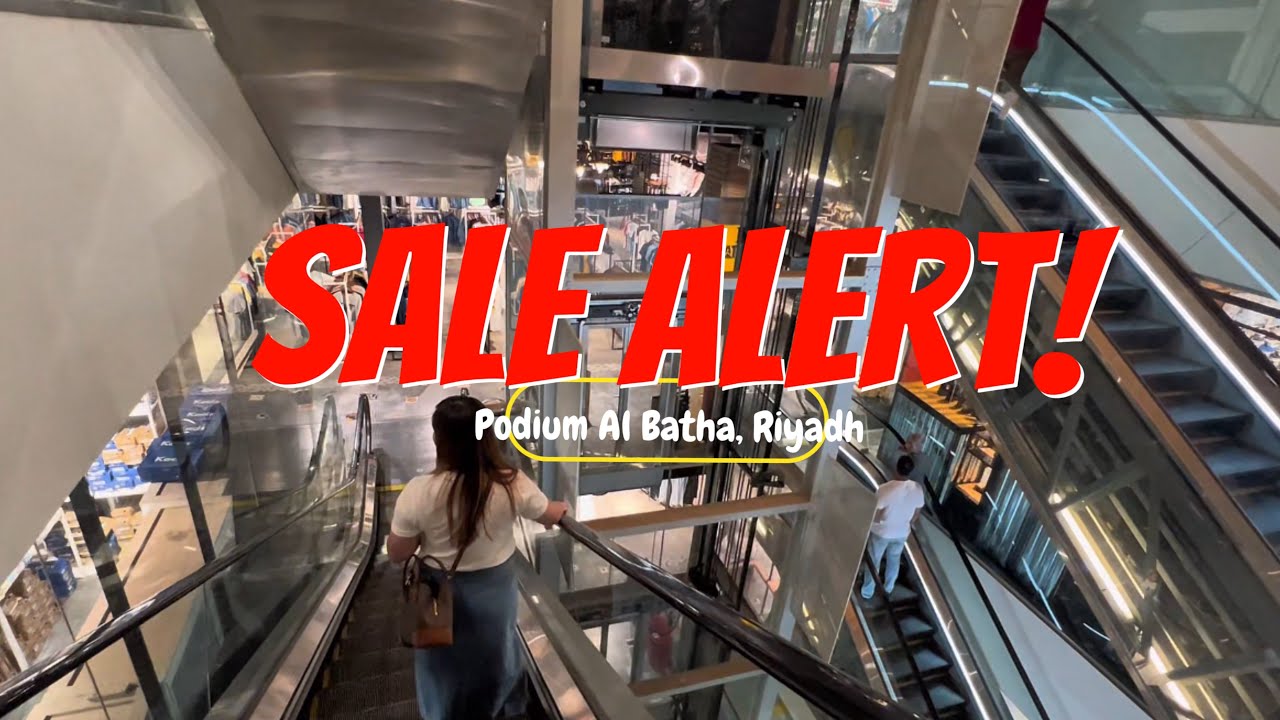 OUTLET STORE: MASSIVE EID SALE IN RIYADH (Podium Batha)