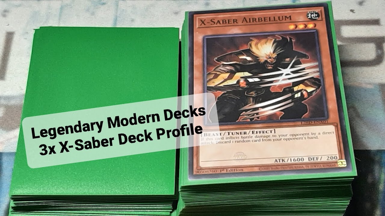 Легендарные колоды Modern: 3 колоды X-Saber