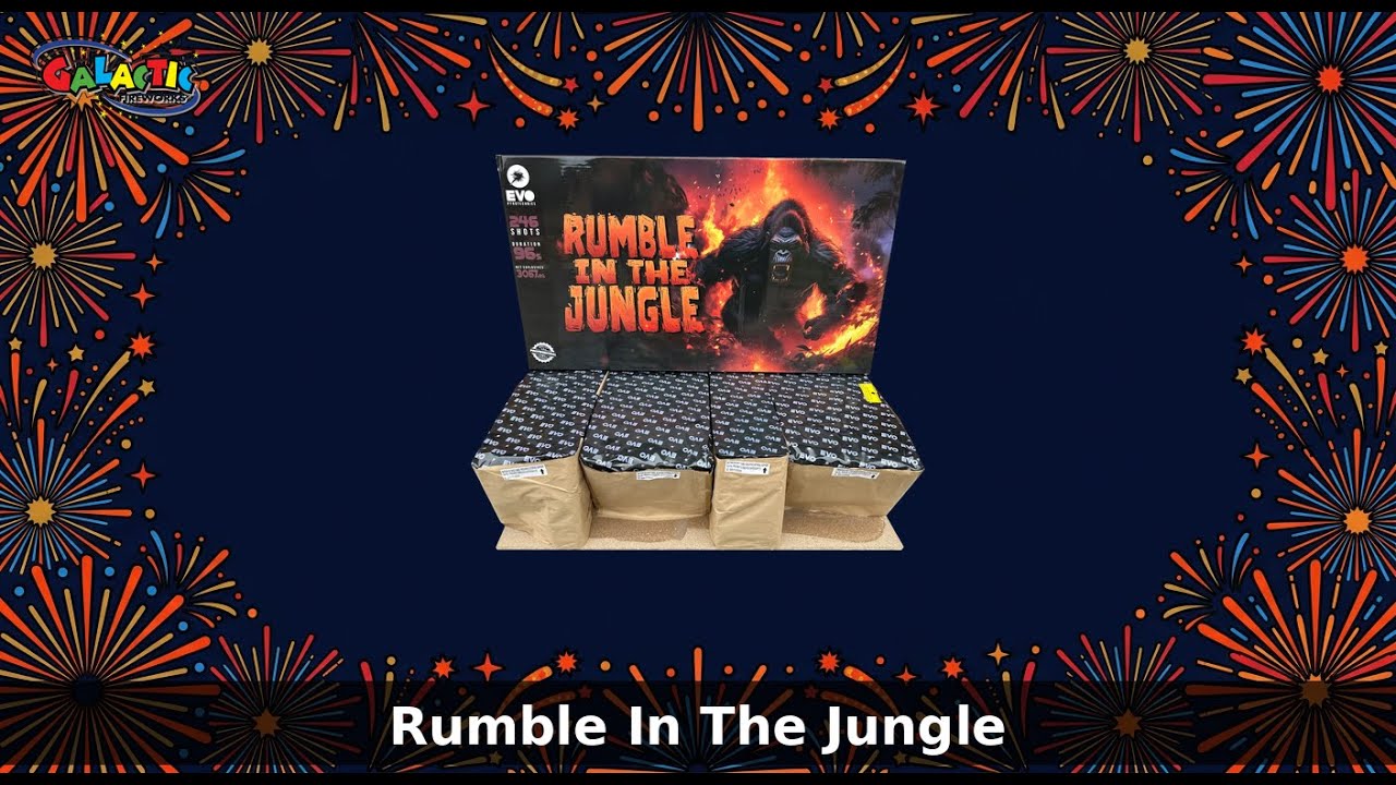 Rumble In The Jungle Evo Pyrotechnics 2025