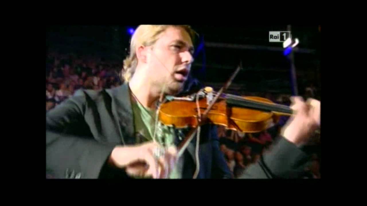 Endriukas live with David Garrett - 