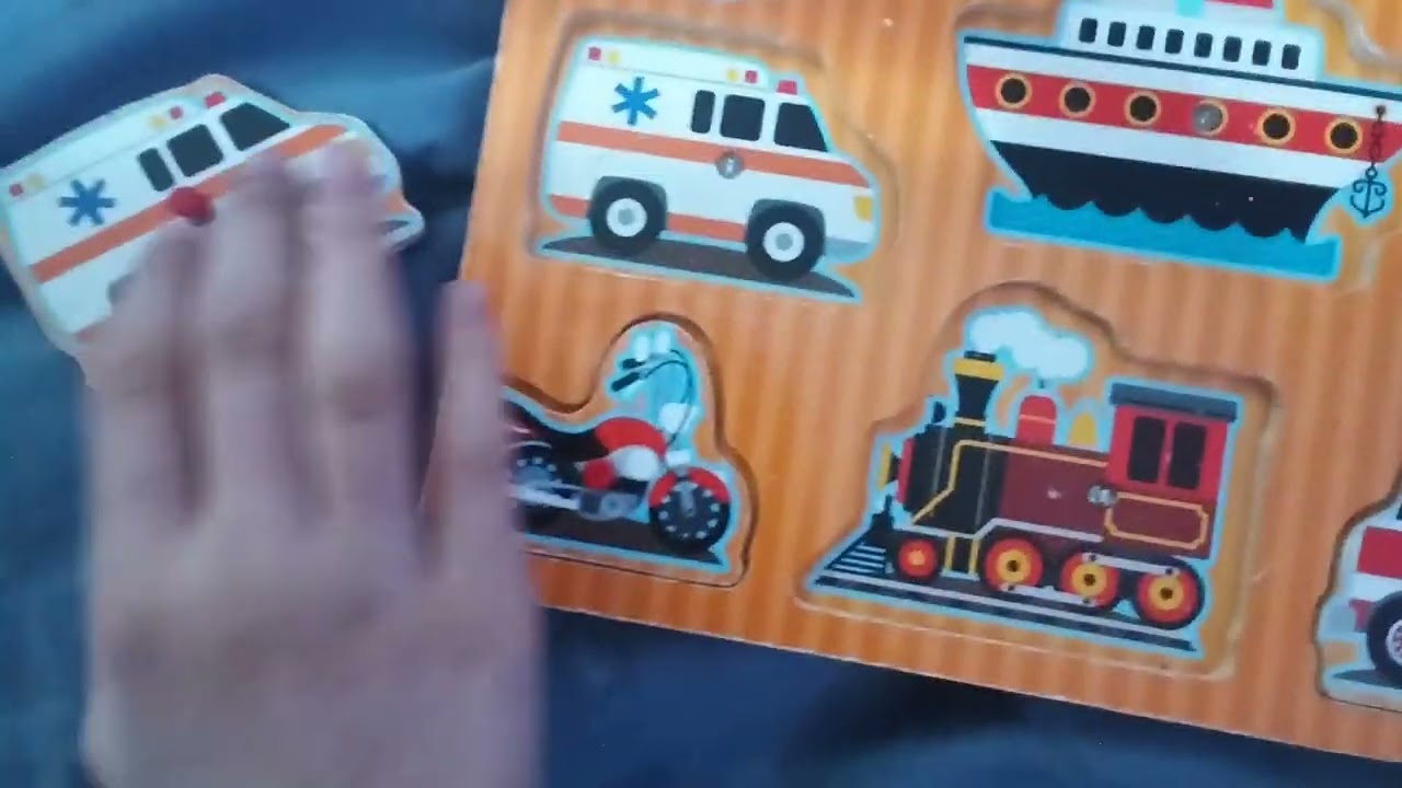 New Vehicles Melissa and Doug Sound Puzzle