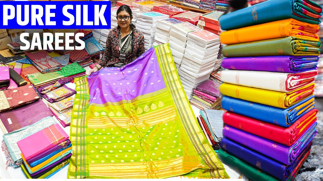 Silk Sarees ( Pure / Art / Fancy ) & Cotton Saree Wholesaler in Barabazar, Kolkata