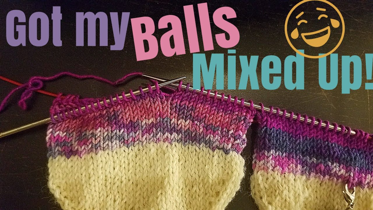 TAAT Socks: Mixing Up My Yarn Balls