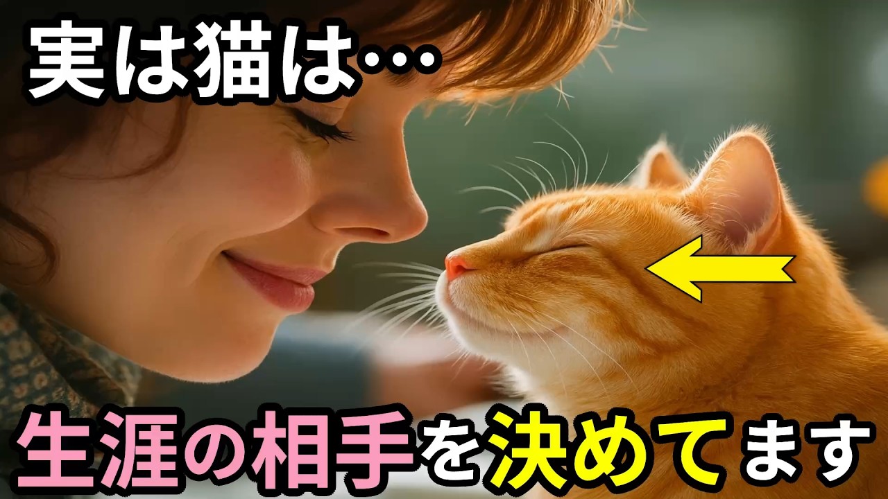 【感動】猫が「一生付いて行きたい」と思う人の特徴7選