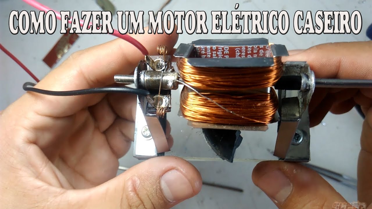 COMO FAZER UM MOTOR ELÉTRICO CASEIRO VÉLOZ