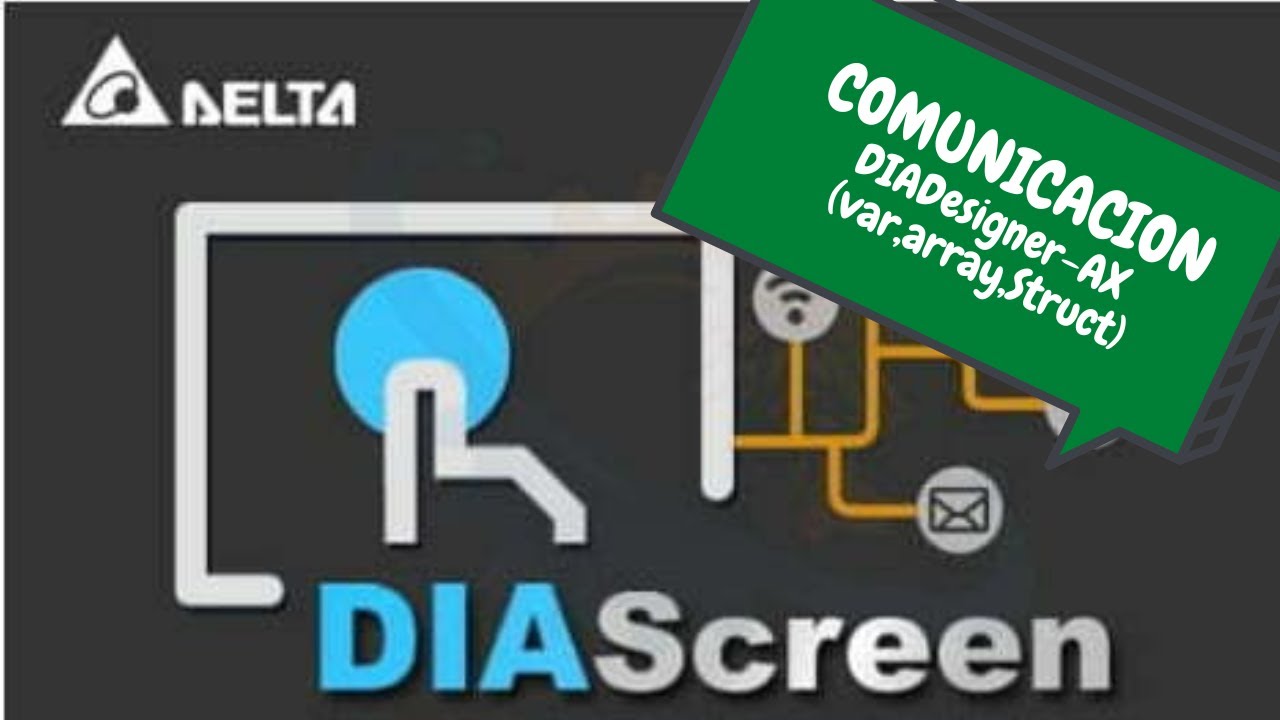 DIAScreen DOP100 DIADesignerAX Codesys communication