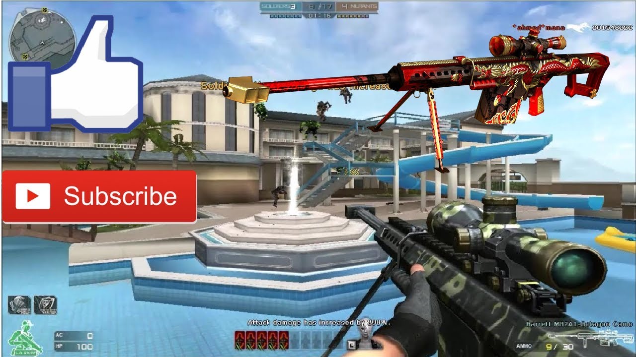 Crossfire NA 2.0 : Barrett M82A1 - Octagon Camo - Hero Mode X - Darkage Crossfire