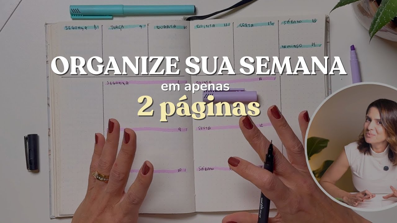 Para mulheres organizadas que buscam uma vida minimalista | Bullet Journal)