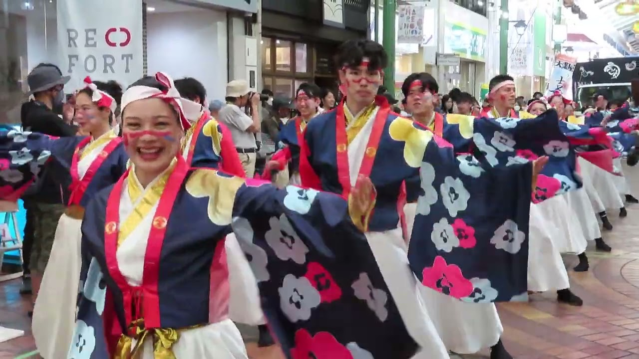うらじゃ1日目「天満屋うらじゃ連」表町パレード　2023.8.19