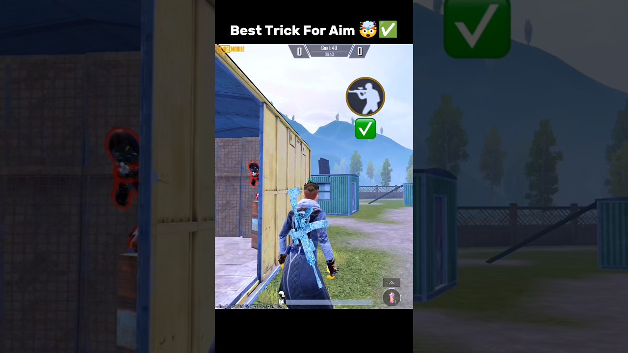 Best Trick For Aim 🤯✅ #pubgmobile #tipsandtricks #pubgtips #antoniopubg