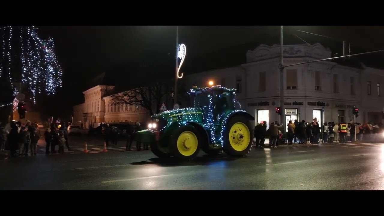 CSORNA |  FÉNYTRAKTOR FELVONULÁS 2025 🚜🎇💥