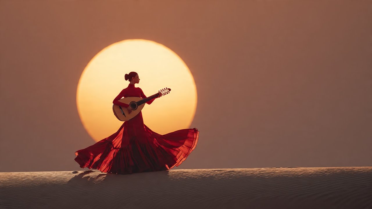 Flamenco Guitar & Oud Fusion – Spanish Rumba Chill Instrumental for Deep Calm & Serenity