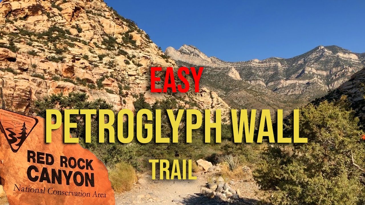 The EASIEST hiking trail at Red Rock Canyon Las Vegas