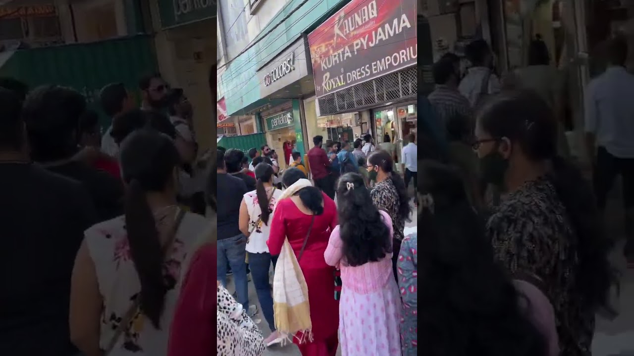 Kurta pajama shopping at raunaq karol bagh