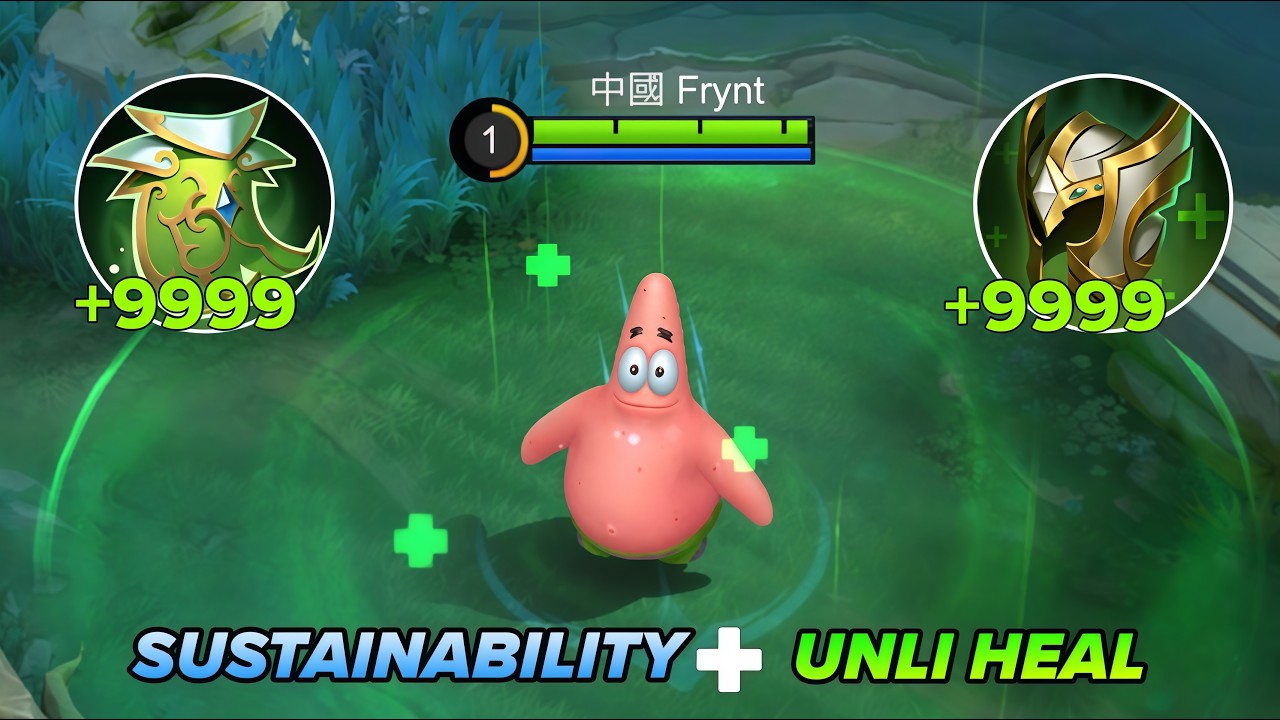 TOP 1 GLOBAL GLOO IMMORTAL SUSTAIN BUILD!! (UNLIMITED REGEN) - MLBB
