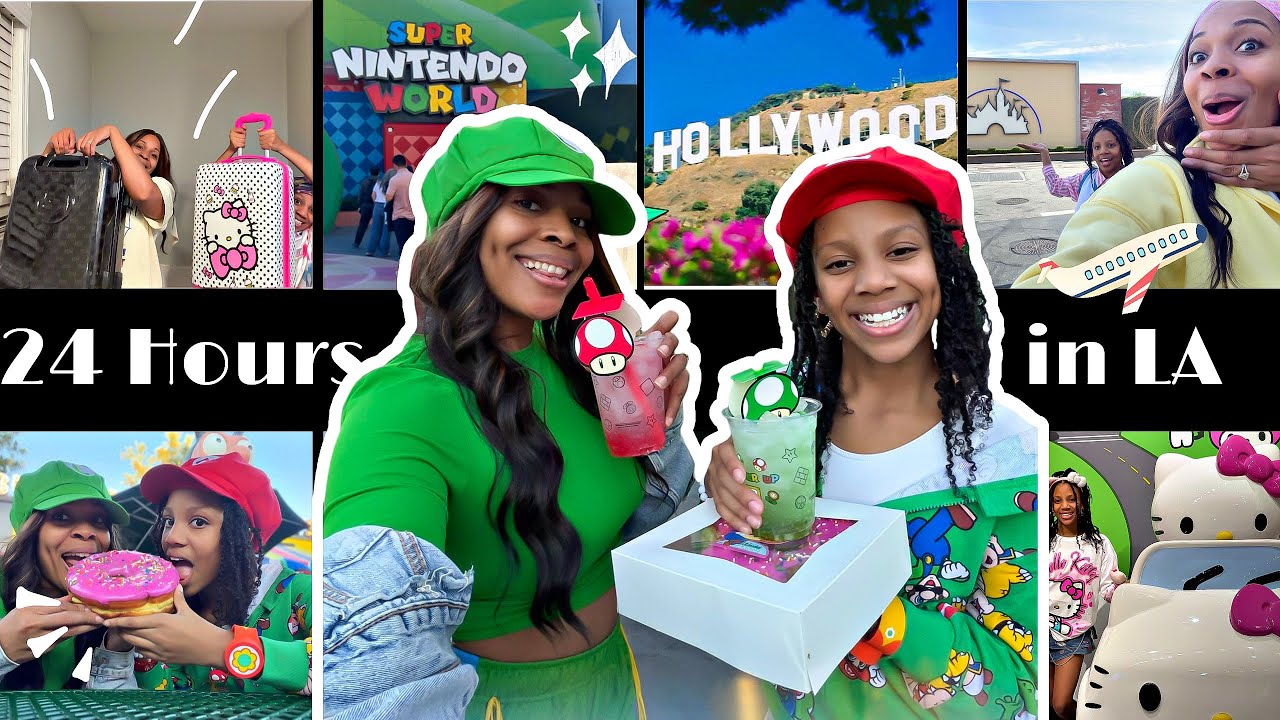 PACK YOUR BAGS 😱 We Actually Did ALL of This in 24 Hours LA 😂✈️