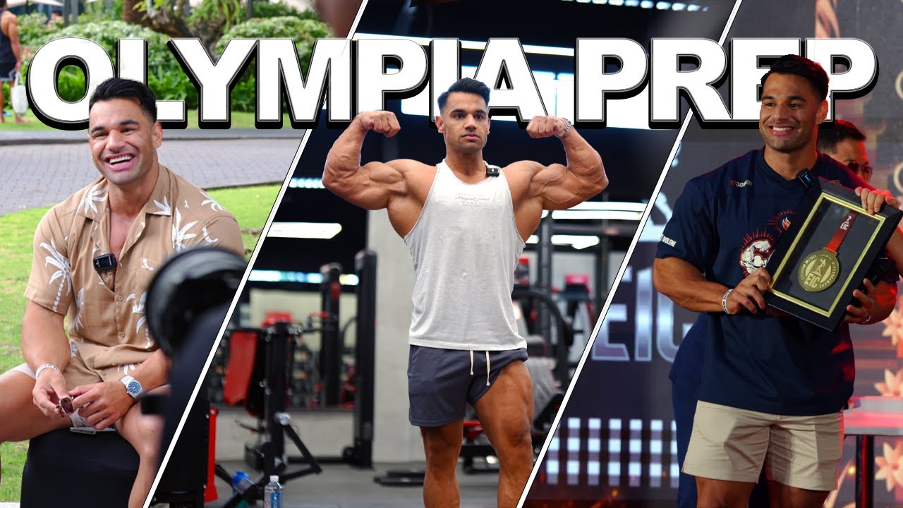 OLYMPIA 2025 PREP SEASON ⭕️ - FIRST WEEK IN BALI