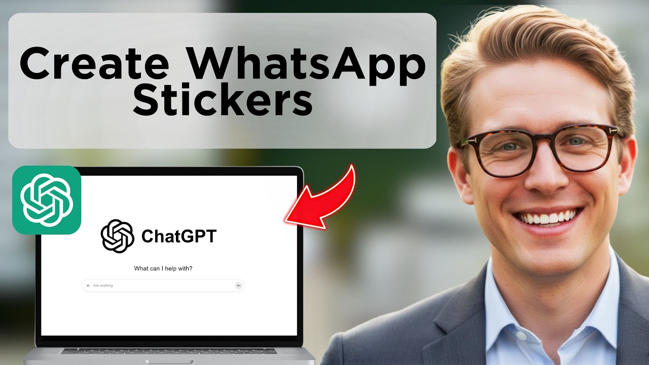 Как сделать стикеры WhatsApp из вашей фотографии за считанные секунды с помощью ChatGPT (простое ...