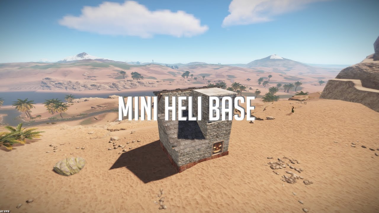 Rust - MINIHELI BASE DESIGN