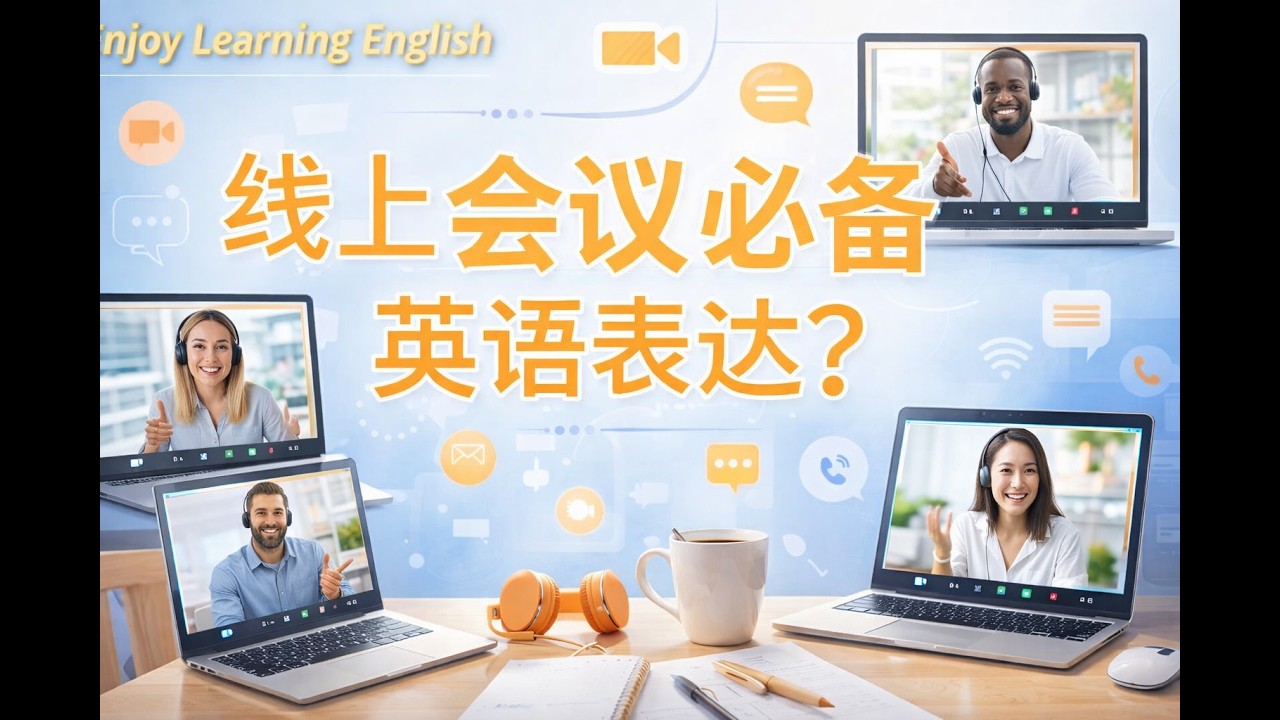 英语实战精听精讲：线上会议必备英语表达（二）