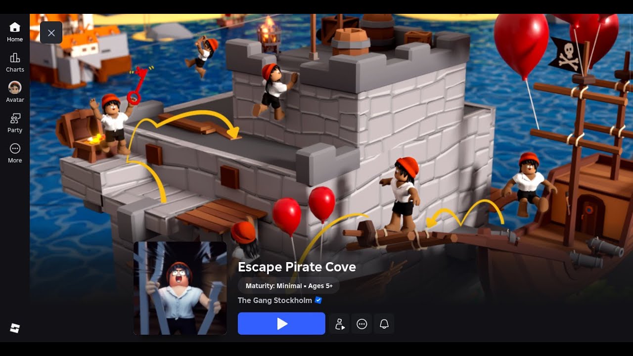 Escape Pirate Cove Obby