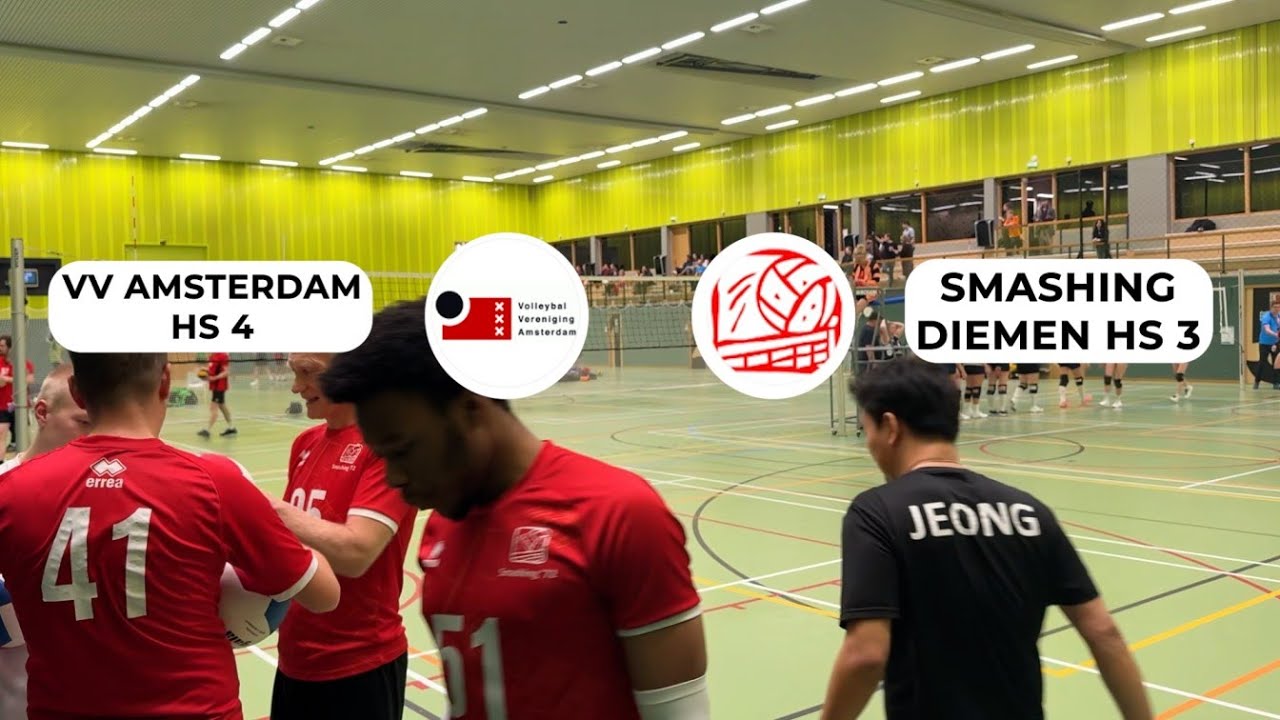 VV Amsterdam HS 4 vs Smashing Diemen HS 3 (13.12.2025)